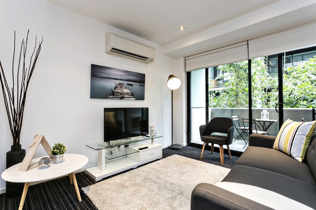 Complete Host Fitzroy St Apartments Melbourne Bilik gambar